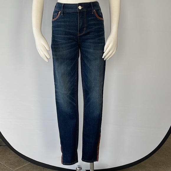 NWT WHBM Mid Rise Skinny Ankle Jeans 2R - Picture 10 of 16